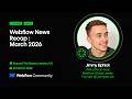 @Webflow News Recap // March 2026 #wfldn