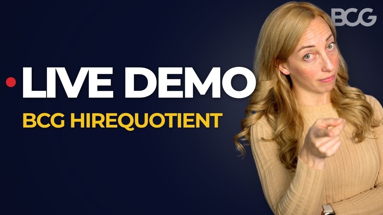 BCG HireQuotient: A Live Demo of What to Expect (Before You Take It)