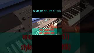O Mere Dil Ke Chain  Kishore Kumar  Keyboard Instrumental
