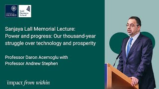 Sanjaya Lall Memorial Lecture 2024