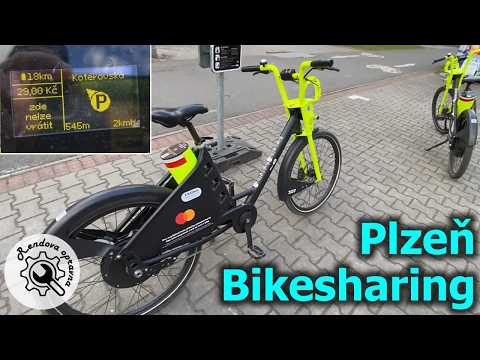 Bikesharing Plzeň, Elektrokola v Plzni za 1 Kč?!