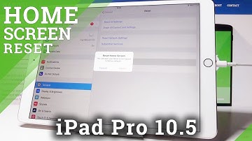 How to Restore Home Screen in iPad Pro 10.5 - Home Screen Layout