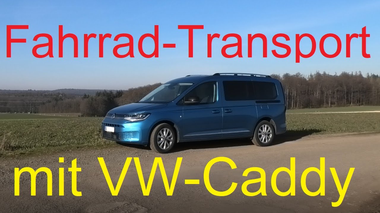 Fahrrad-Transport mit VW-Caddy