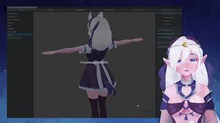 VROID Tutorial Tails!   other things that go on the hips