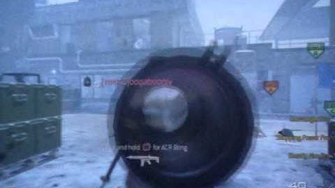 Call of duty MW2 WTF Kill!!!