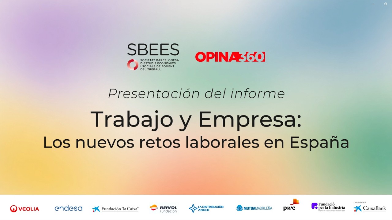 Treball i Empresa: Els Nous Reptes Laborals a Espanya. Quin Valor Social TĆ© Avui el Treball?