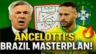 "Brazil's Mastermind: Carlo Ancelotti's Secret Plan Exposed! | A New Era Begins for Brazil!"