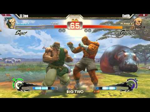 SSF4 AE2012 LI Joe vs Entik - Big Two #58 Tournament