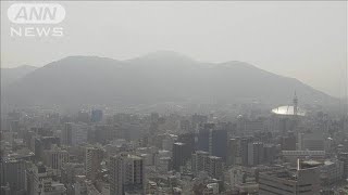 東京と大阪で今年初の黄砂観測　季節外れの暖かさ 気温も急上昇25℃超も(2024年3月30日)