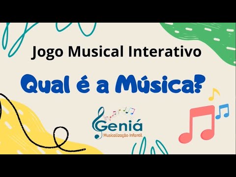 JOGO QUAL É A MÚSICA? MUSICALIZAÇÃO INFANTIL - YouTube