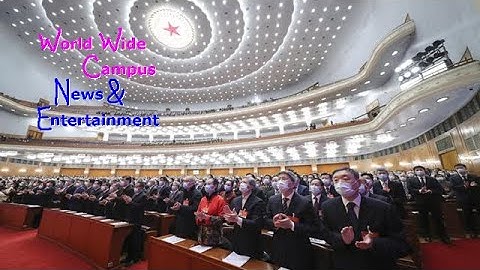 What’s on World Wide Campus? - Opening for 13th CPPCC Session of the Fourth Session