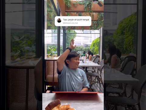 AIR HANGAT DAN AQUA SAMA SAJA, KALAU TAHU TADI MENDING PESAN KOPI MURAH