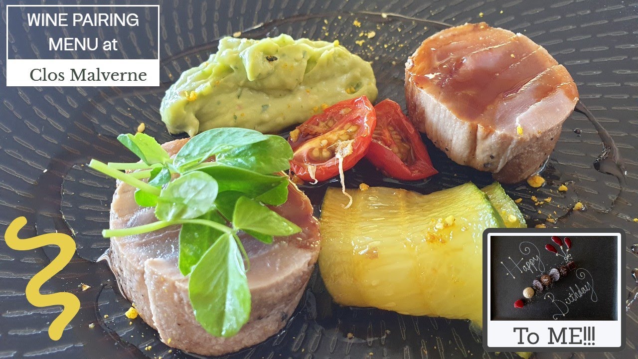 Clos Malverne || Wine Pairing Menu || Happy Birthday to Me!!
