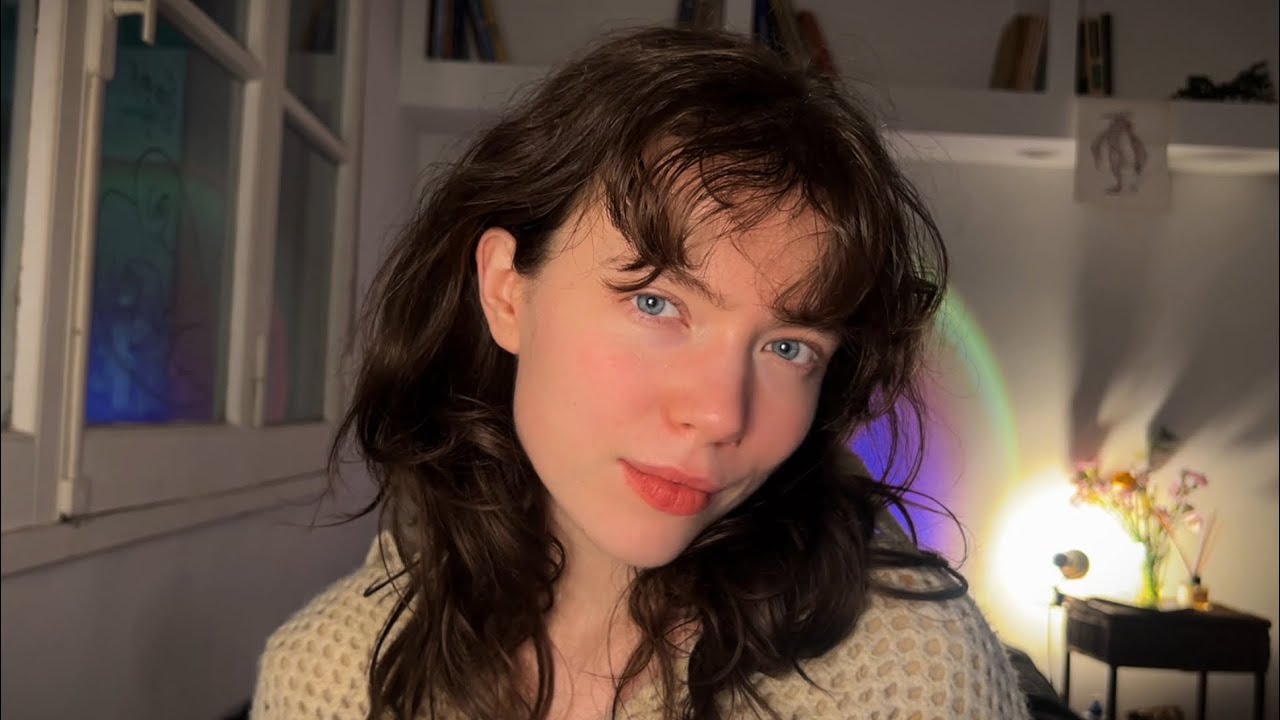 Soft whispered for deep sleep 🌙  | doodling asmr