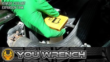 How to Remove Coolant Antifreeze Expansion Tank - Grand Caravan (2011-2021)