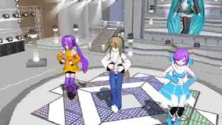 MMD custom model display