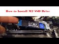 How to Install M2 SSD Drive || Hard Drive Not Showing Up In My Computer