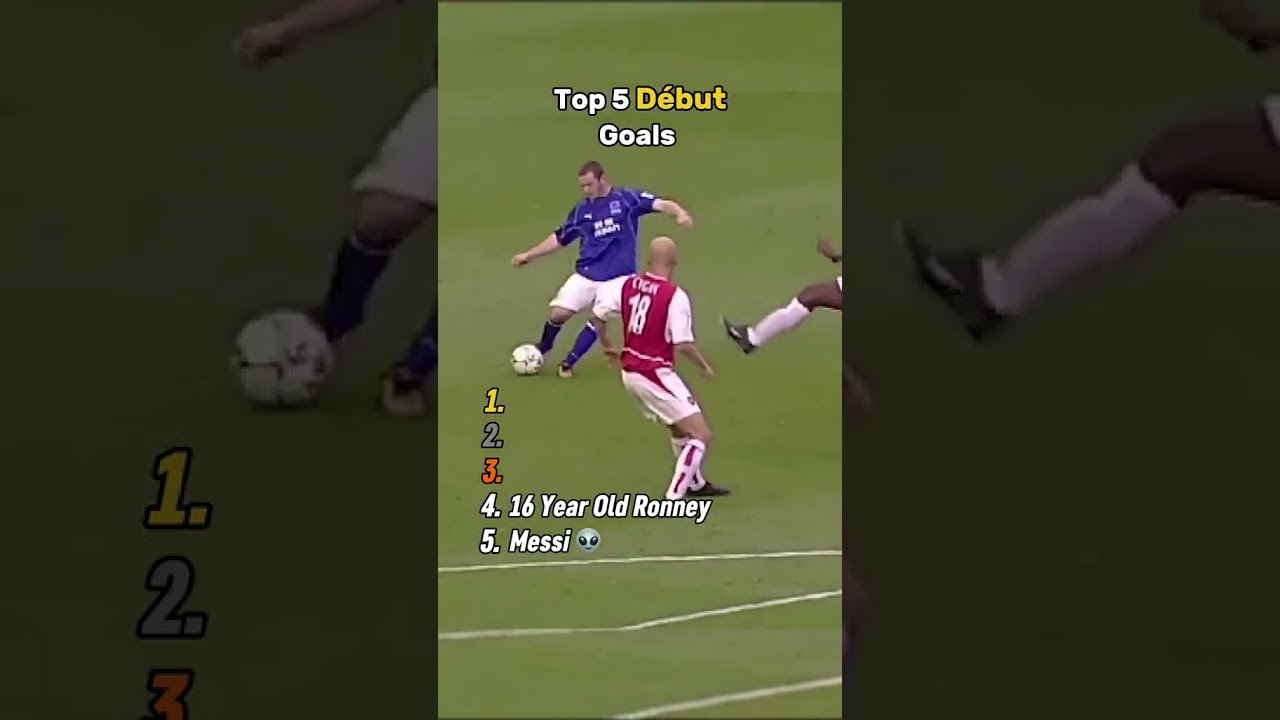 Top 5 Debut Goals That Made Fans Go Crazy! 😱⚽