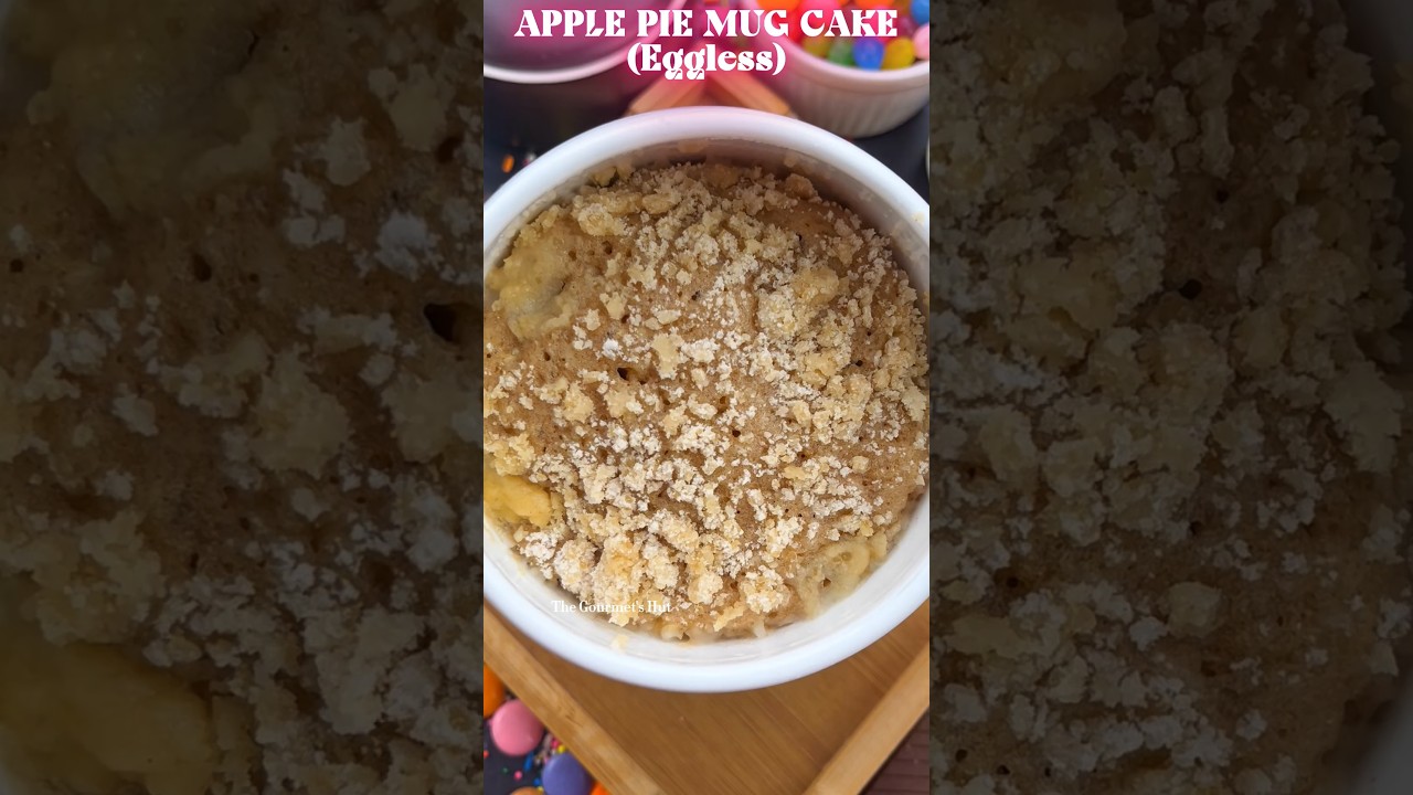 Make Apple Pie in a Mug in 5 Minutes! 