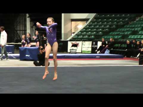 Carly Johnson FX Level 8 2011 WOGA CLASSIC