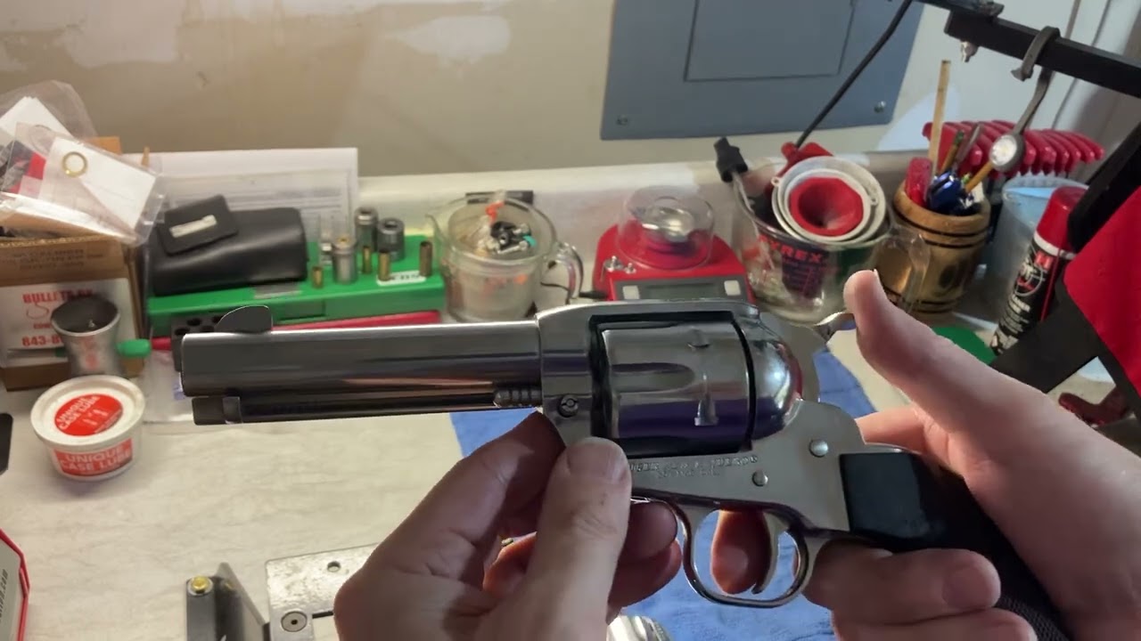 Ruger single action revolver won’t cock?  Check this first.