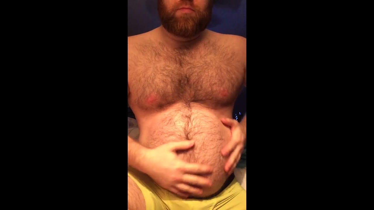 Sitting ballbelly rubs