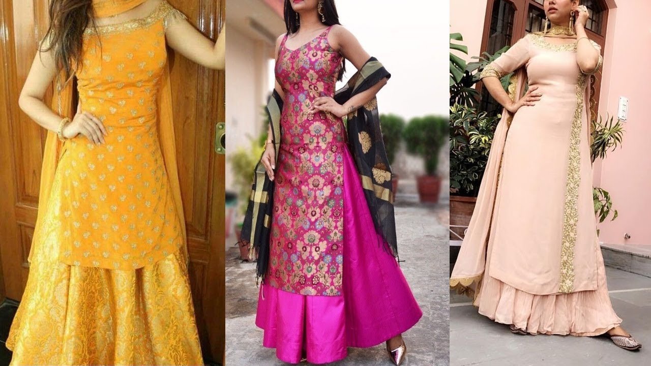 cotton skirt and long kurta...I want one of this | Indian party wear,  Indian dresses traditional, Everyday fashion outfits