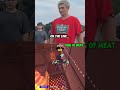 MrBeast | Make This Kick Win Super Bowl Tickets | King Of Meat 😁 #KoM #MrBeast #KingOfMeat