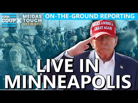 Thumbnail for LIVE STOP ICE Protests as Trump READIES 1,500 TROOPS | LIVE FROM MINNEAPOLIS