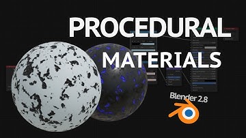 How to make procedural materials in Blender 2.8