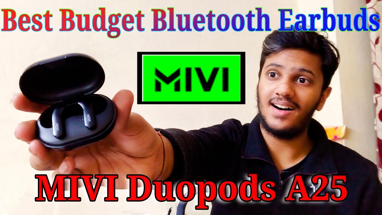 Best Budget Bluetooth Earbuds! MIVI Duopods A25 Best Budget