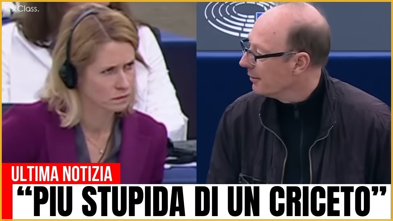 MARTIN SONNEBORN HA FATTO A PEZZI KALLAS AL PARLAMENTO EUROPEO! TUTTA L’EUROPA SCOPPIA DALLE RISATE!