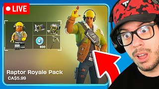 New RENEGADE RAPTOR PACK in FORTNITE!