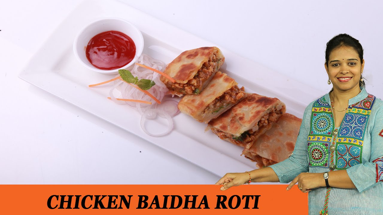 Bedha Roti CHICKEN BAIDHA ROTI - Mrs Vahchef - YouTube