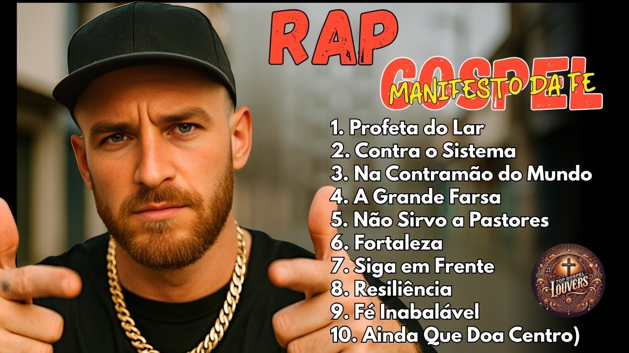 🔥 RAP GOSPEL – MANIFESTO DA FÉ | O Álbum Mais Impactante do Ano 🔥