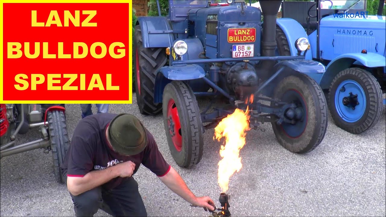 LANZ BULLDOG Classic Tractor meeting -Traktor-Spezial-Treffen & Wettheizen Schwabengarten Leinfelden