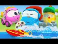 Zeichentrick mit Leo - die neue Folge - Leo und seine Freunde lassen das Schnellboot fahren