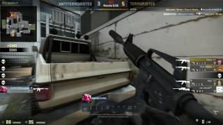 [CSGO] ACE BUUBATARD CLUTCH 1V5 CACHE