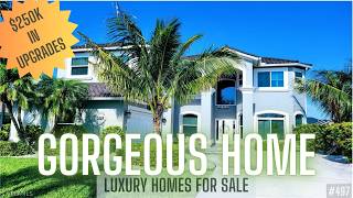 GORGEOUS LUXURY WATERFRONT HOME w/ POOL | Cape Coral Homes | Luxury Homes For Sale in SWFL