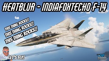 The New IndiaFoxtEcho / Heatblur F-14 Tomcat First Impressions! WOW! SUPER COOL! MSFS2020 Xbox