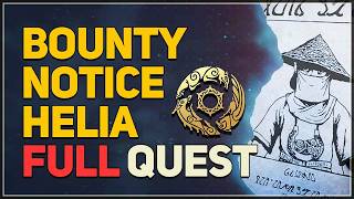 Bounty Notice Helia FULL QUEST Crimson Desert
