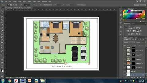 How to Render a Plan in Photoshop (Part 1) | Easy Rendering Tutorial