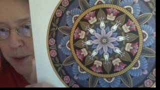 Mandala Motifs Adult Coloring Book Proof Copy from CreateSpace Unboxing