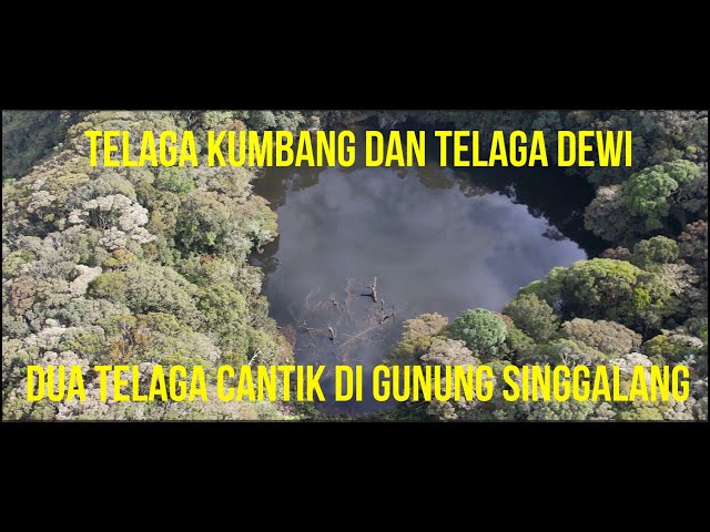 EXPLORING MAJESTIC LAKES: DRONE ADVENTURE TO LAKE KUMBANG AND LAKE DEWI ON MOUNT SINGGALANG class=