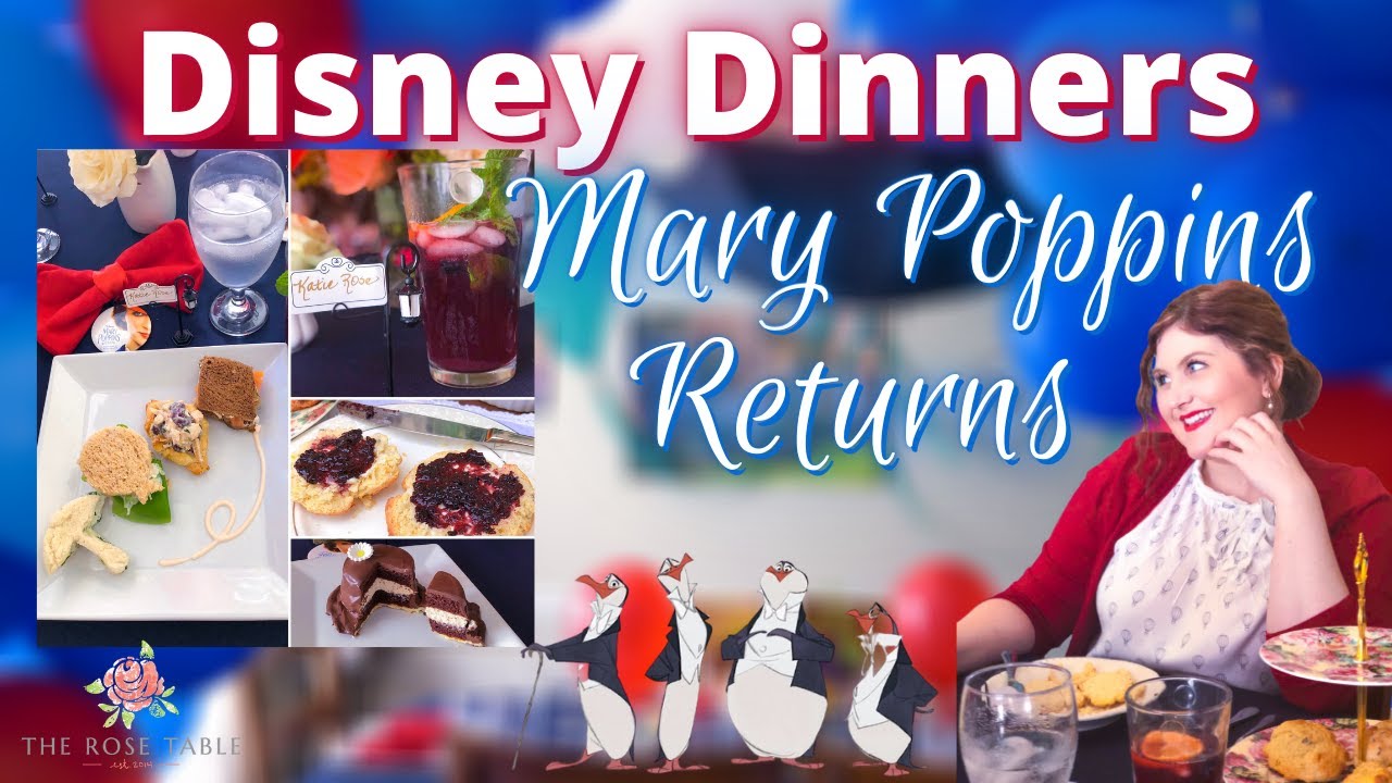 Disney Dinners: Mary Poppins Returns - YouTube
