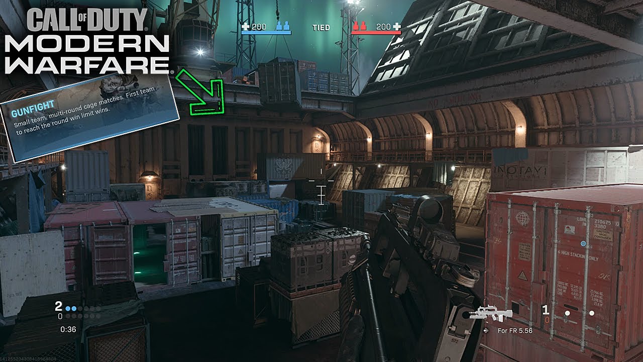 NEW 2v2 Gunfight Map CARGO!
