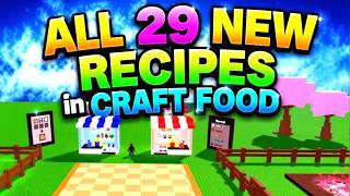 ALL 29 NEW RECIPES in CRAFT FOOD ROBLOX *(Update 4/19/2026) (Full Walkthrough) screenshot 3