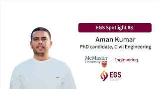 EGS Spotlight #3 | Inspiring Stories from McMaster Engineering Graduate Students