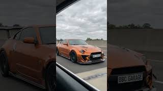 Nissan Z33 with Z Headlights #350z