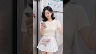 지하철 2호선에서 핸드폰 하는 아를린 ARLLIN using her phone on Seoul Subway Line 2 lemon Shine #Seongsu #지하철 #성수동